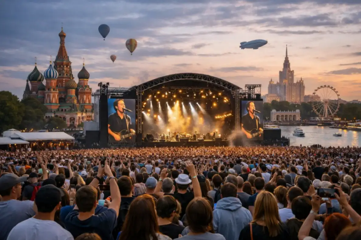 Open air Москва 2026 Парк Горького афиша